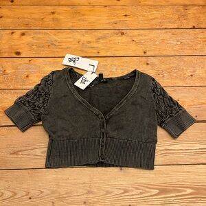vera moda cropped cardigan